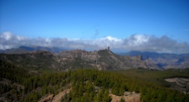 widok z Pico de Las Nieves